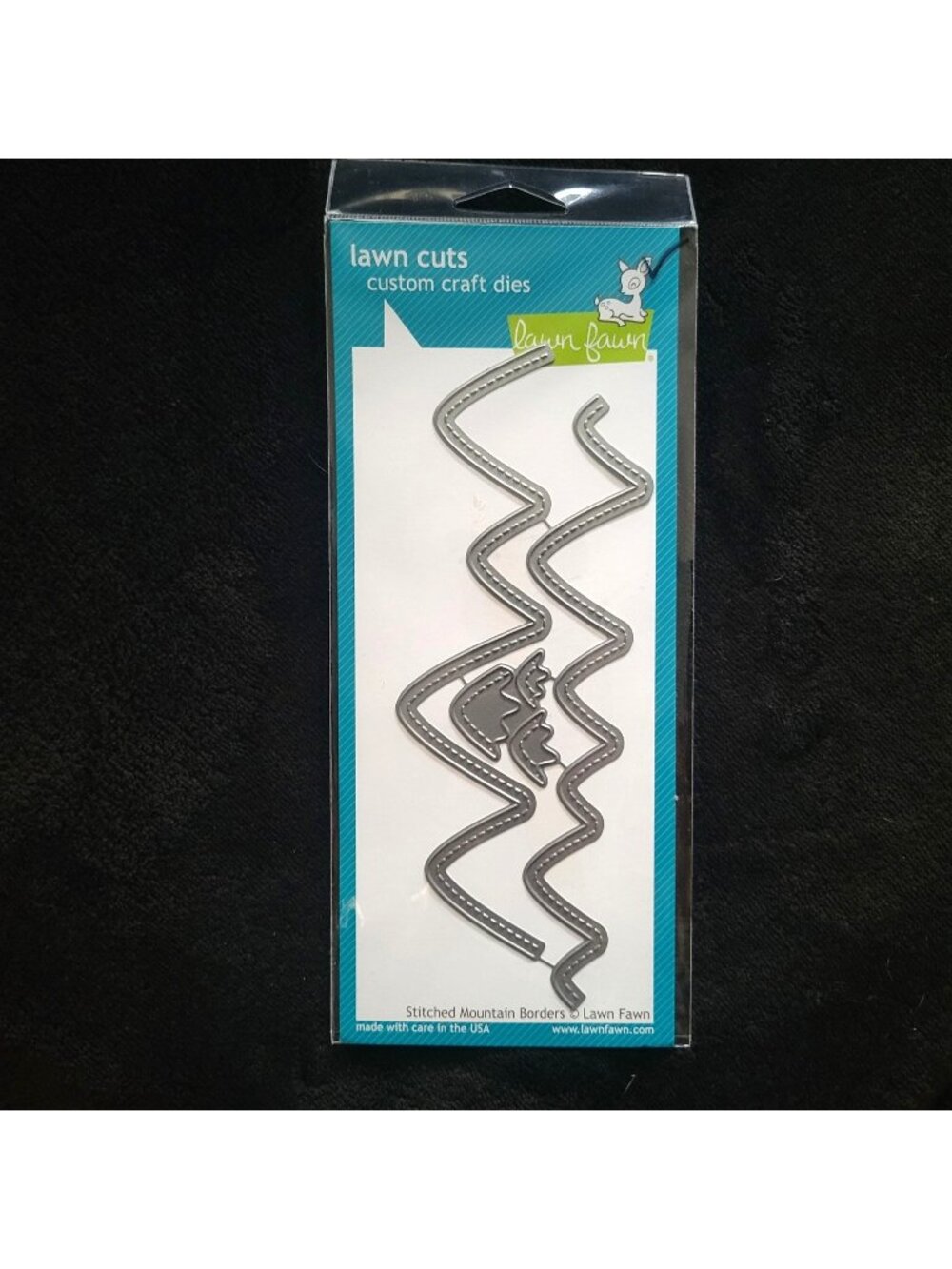 Lawn Fawn Stitched Mountain Borders Custom Craft Dies Cardmaking & Scrapbooking